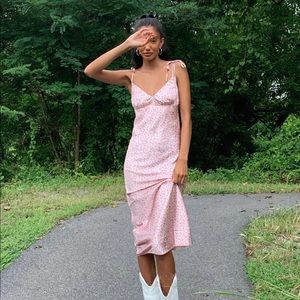 Princess Polly floral midi dress